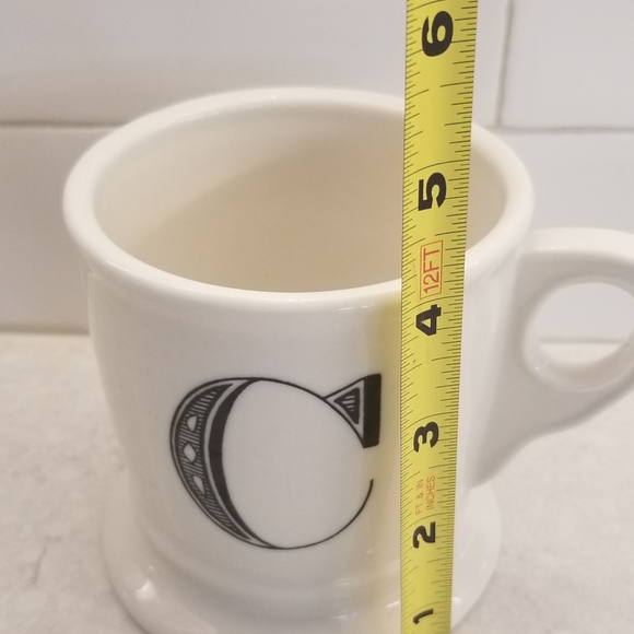 Anthropologie Monogram Mug "C" - Picture 9 of 10
